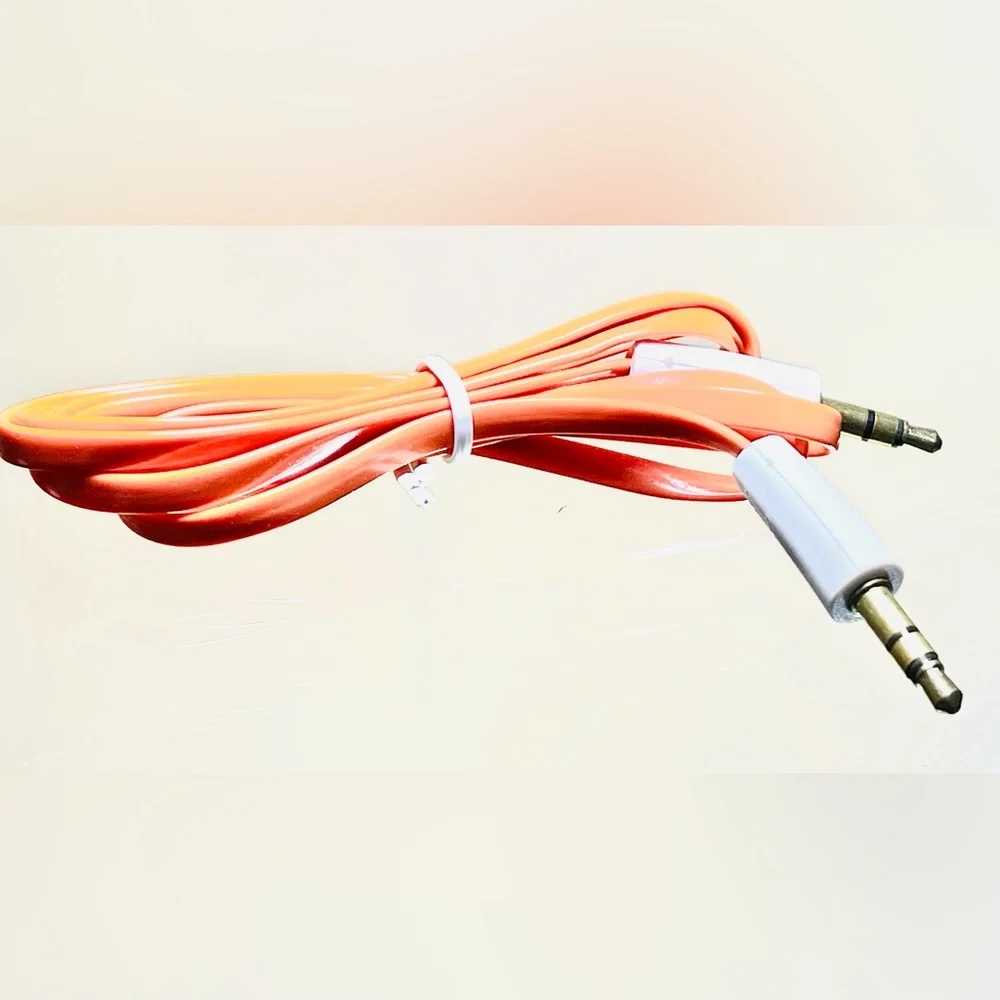 3.5mm Aux Cable for Car Stereo Aux-in Audio Cord Speaker Jack Wire, 3 feet long.